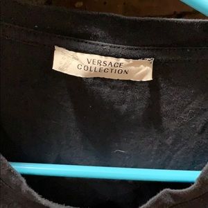 Blue Versace t shirt